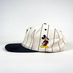 Vintage 90's Mickey Mouse Pinstripe Hat