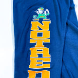 Vintage 90's Notre Dame Size XXL Blue Sweatpants
