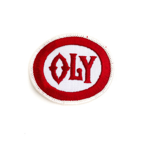 Vintage 80s Oly Olympia Beer Patch