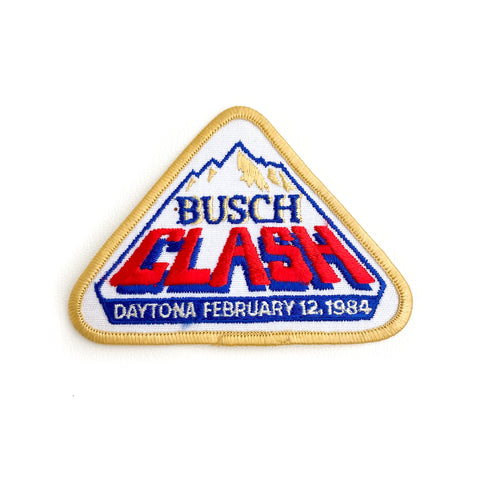Vintage 1984 Busch Clash Daytona Nascar Patch