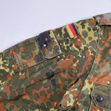 Vintage 1993 Flecktarn Camo German Parka Jacket