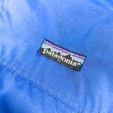 Vintage 90's Patagonia Made in USA Fleece Lined Blue Jacket