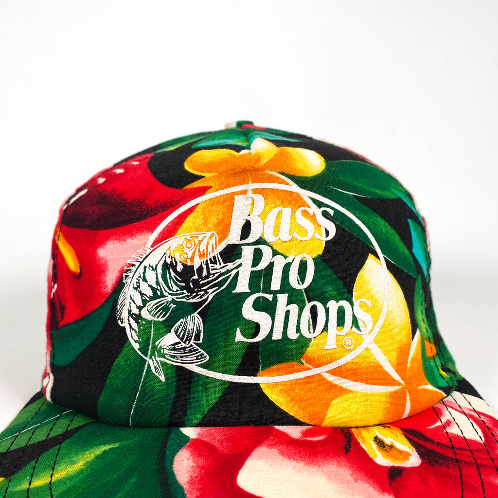 Vintage 90's Bass Pro Shop Floral Hat – CobbleStore Vintage