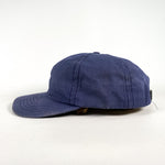 90s blue plain hat