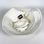 vintage white bucket hat