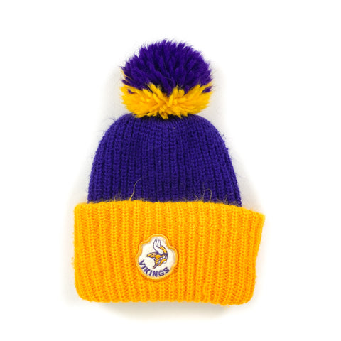 Vintage 70's Minnesota Vikings Pom Beanie