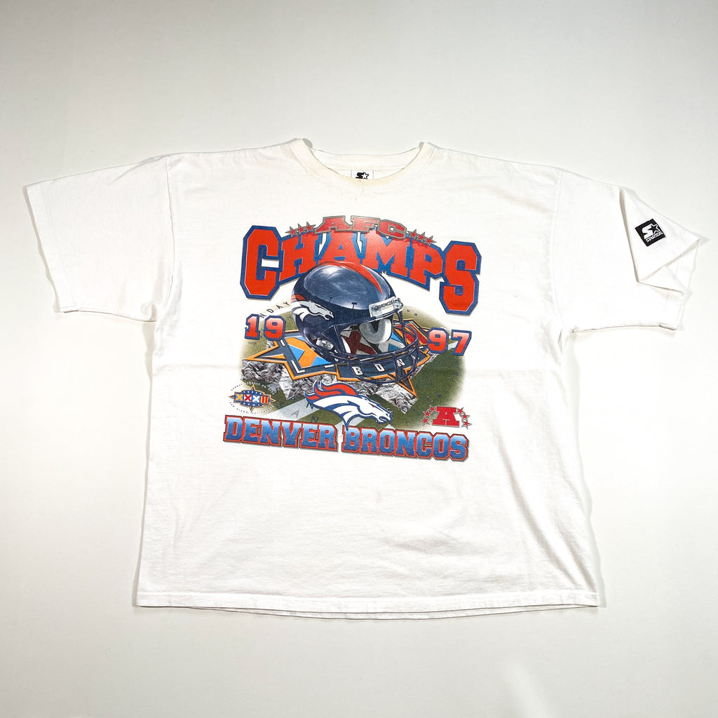 Vintage Starter Denver Broncos Super Bowl Champs Tee Large/XL