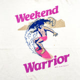 Vintage 1990 Weekend Warrior Surfer Made in USA T-Shirt
