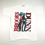 Vintage 1993 Brooks and Dunn Stampede Tour Country Music T-Shirt