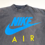 Vintage 90's Nike Air Faded Black Made in USA Longsleeve T-Shirt