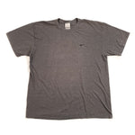 Vintage Y2K Nike Swoosh Dark Grey Silver Tag T-Shirt