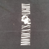 Vintage 90's Monica's Light Black Band T-Shirt