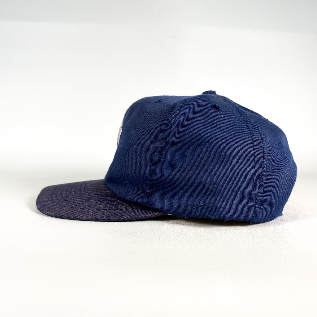 Lilmoxie — New York Yankees Vintage 70's Elastic Back Hat By Annco