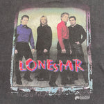 Vintage 2000 Lonestar Lonely Grill Tour Black Country Music T-Shirt