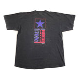 Vintage 2000 Lonestar Lonely Grill Tour Black Country Music T-Shirt