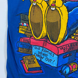 Vintage 80's Bad Habits Bear Cartoon Hoarder Collector T-Shirt
