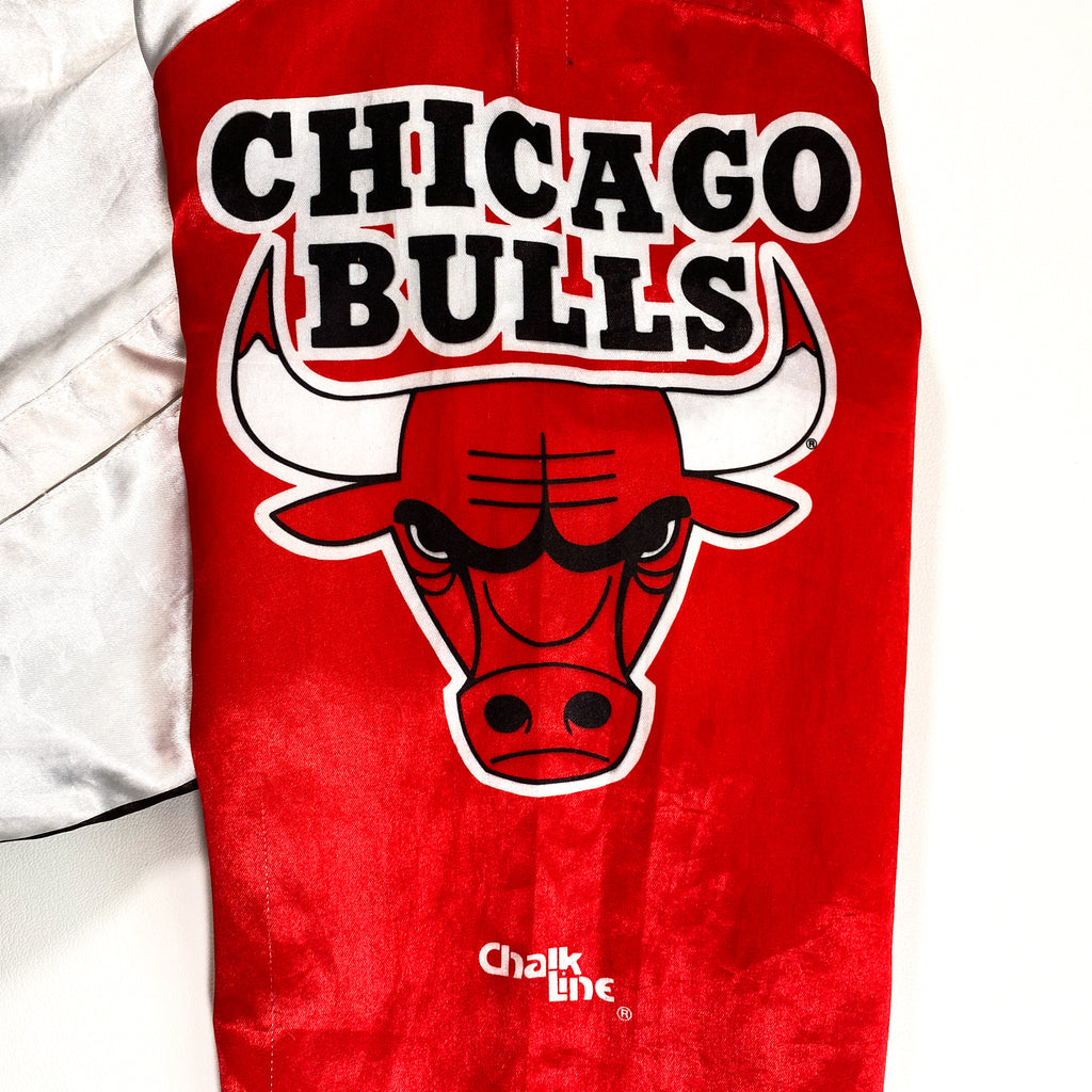 Vintage Chicago Bulls Michael Jordan Chalk Line Jacket Size Youth