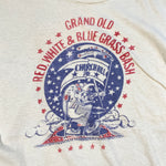 Vintage 1976 Red, White, & Blue Grass Bash Church Hill Richmond T-Shirt