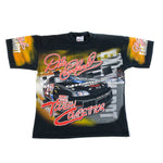 Vintage 90's Dale Earnhardt NASCAR All Over Print T-Shirt