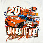 Vintage 1999 Tony Stewart Home Depot Youth L T-Shirt