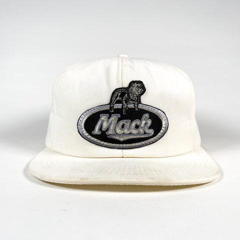 Vintage 90's Mack Trucks Patch White K-Products USA Made Trucker