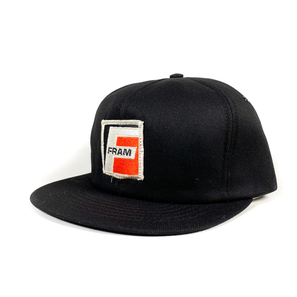 Black Vintage Foam Trucker Hat