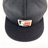 Vintage 90's Fram Patch Black Foam USA Made Swingster Trucker Hat