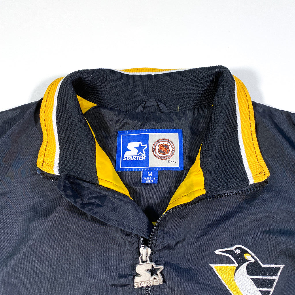 Philadelphia Flyers Jacket 1/4 zip Pullover 90s Vintage Starter Adult Large