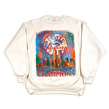 Vintage 1996 New York Yankees WTC Twin Towers Crewneck Sweatshirt