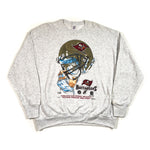 Vintage 1997 Tampa Bay Buccaneers Helmet Crewneck Sweatshirt