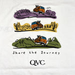 Vintage 90's QVC Share the Journey T-Shirt