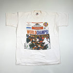 Vintage 1995 Atlanta Braves Newspaper T-Shirt