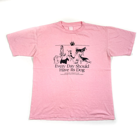 Vintage 90's Humane League Dog T-Shirt