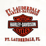 Vintage 2000 Harley Davidson Ft. Lauderdale Florida Crewneck Sweatshirt