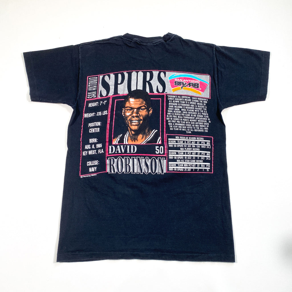 Vintage 1990s Nike Air David Robinson Spurs T-Shirt Tee XL