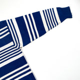 Vintage 90's GAP Heavy Striped Blue White Knit Sweater