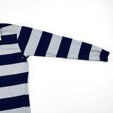 Vintage 80's Le Tigre Longsleeve Polo Striped Rugby Collared Shirt