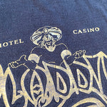 Vintage 90's Aladdin Hotel Casion Las Vegas Nevada Black T-Shirt
