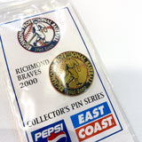 Vintage 2000 Richmond Braves Baseball Pin