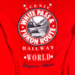 The Scenic White Pass and Yukon Route Railway of the World in Skagway, Alaska