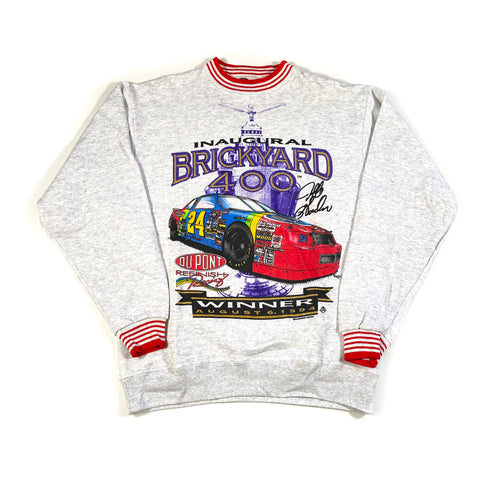 Vintage 1993 Jeff Gordon Brickyard 400 Crewneck Sweatshirt