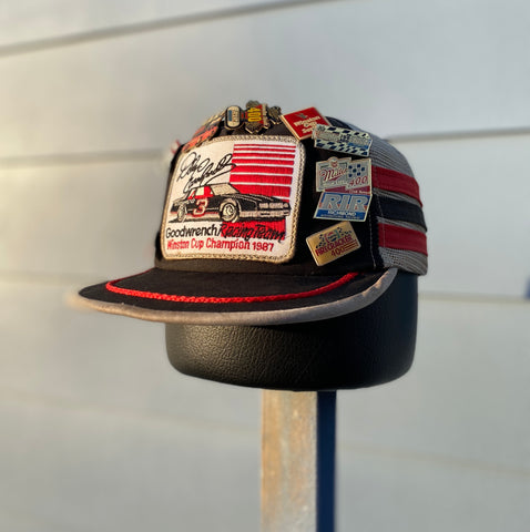 1987 Dale Earnhardt Goodwrench Racing Team Winston Cup Champion 3 Stripe Made in USA Trucker Hat