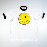 Vintage 90's Smiley Face Ringer T-Shirt