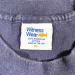 Vintage 90's Witness Wear Jesus Walked 1 John 2:6 Bible T-Shirt