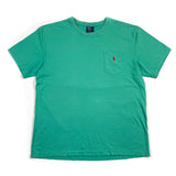 Vintage 90's Polo Ralph Lauren Mint Green Minimal Pocket T-Shirt