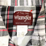 Vintage 80's Wrangler Pearl Snap Western Flannel Button Down Shirt