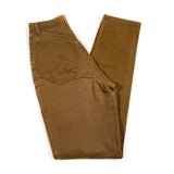 Vintage 80's Tall Girl Brown High Waisted Women's Pants