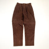 Vintage 90's Lands End Brown Corduroy Women's Pants
