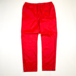 Vintage 80's adidas Red Swishy Zippered Nylon Track Pants
