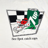 Vintage 80's 7UP See Spot Catch Rays T-Shirt